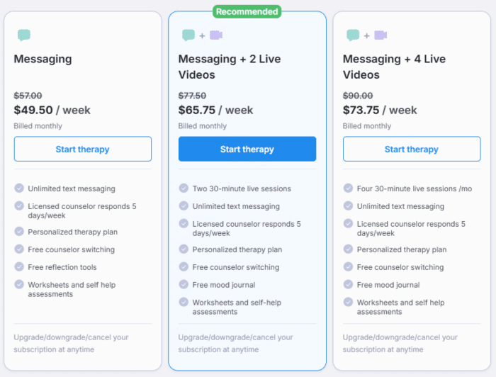 Calmerry Pricing